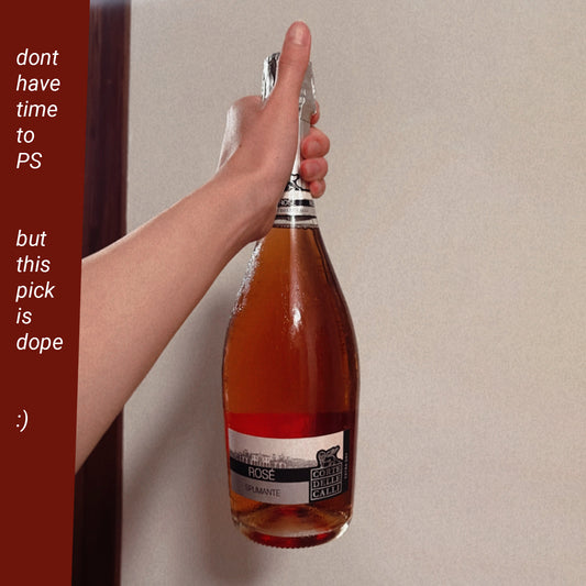 那場婚禮上的 Dawnty Sparkling Rosè